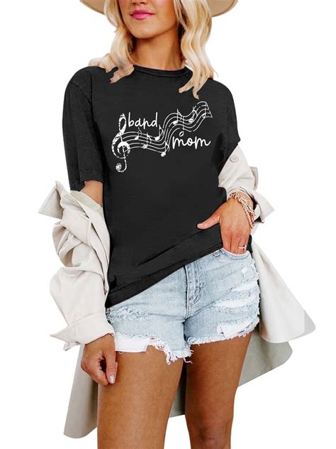 XCHQRTI Country Music Women T-Shirt Raised on 90s Vintage Graphic Tshirt Casual Guitar Shirts ...