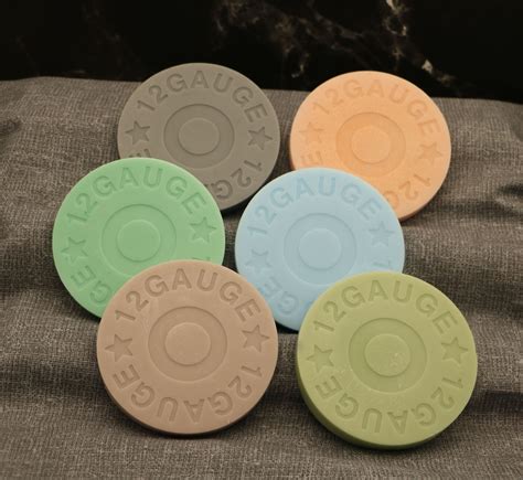 Set of Two "12 Gauge Shotgun Shell" Soap for Birthday, Father's Day ...