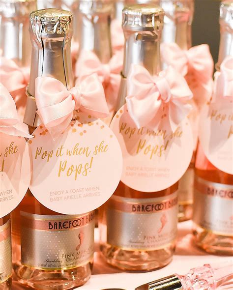 Pop It When She Pops Baby Shower Tags | Baby shower favors girl, Baby ...