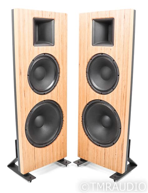 Spatial Audio X3 Open Baffle Powered Floorstanding Speakers