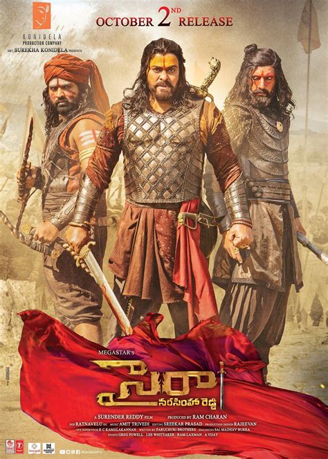 Syeraa Narasimha Reddy telugu Movie - Overview