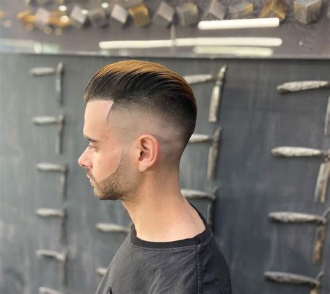 Shadow Fade Haircut With Waves