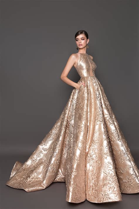 Floor length evening dress «19210» | WONA