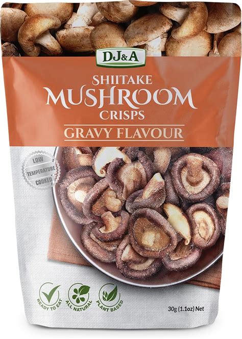 Dj&A Shiitake Mushroom Crisps