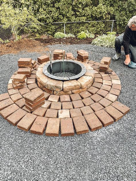 How We Saved Money on our DIY Sunken Firepit Patio | The Rural Legend ...