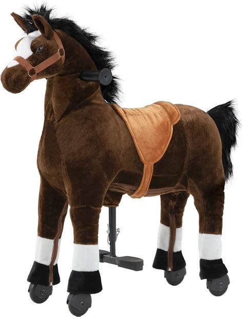Amazon.com: Ride on Horse for Big Kids, Horse Ride on Toy for 4 to 9 ...