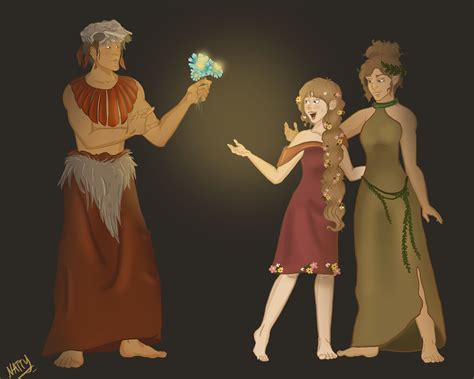 ArtStation - Hades, Persephone & Demeter - Digital Painting