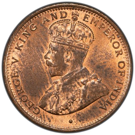 Ceylon 1926 1/2 Cent Coin KM #106 - The Toronto Coin Shop