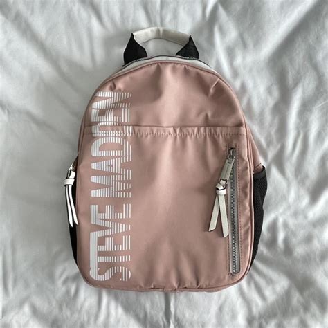 pink steve madden backpack — ON HOLD — DO NOT... - Depop