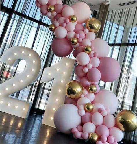 21th birthday 🎂 Pinterest: just4girls | 21st birthday balloons, 21st ...