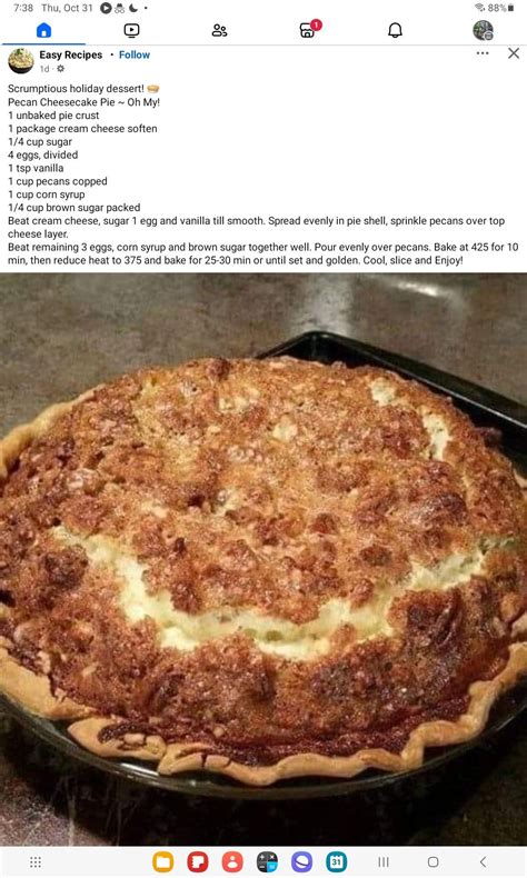 Pin by Grace Chapel on Yummy | Easy cheesecake recipes, Easy pie ...