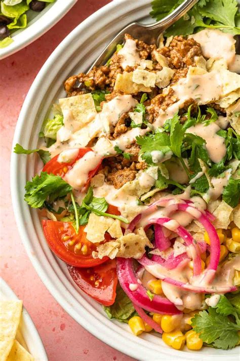 Taco Salad Easy Dressing at Jeremy Rivera blog