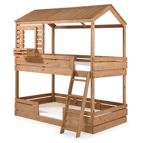 Solid Wood Bunk Bed