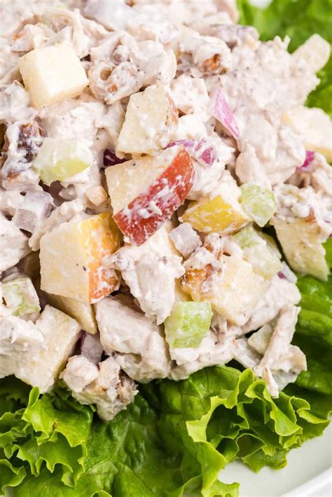Apple Walnut Chicken Salad - THIS IS NOT DIET FOOD