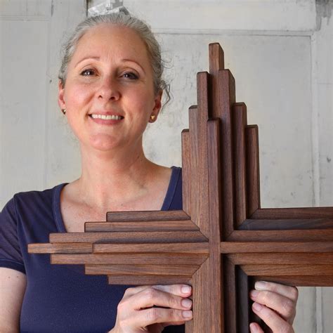 Large Wooden Church Cross - Dennehey Design Co.