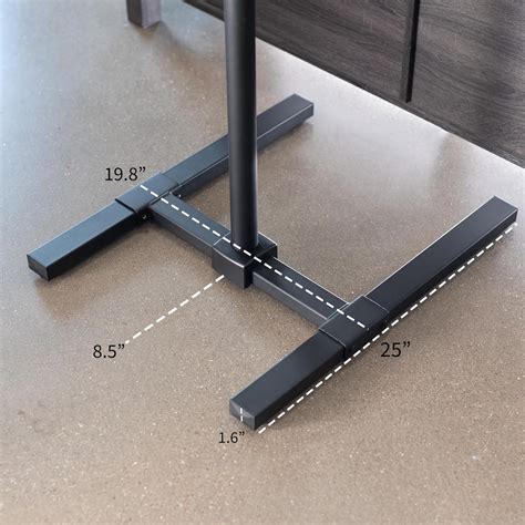 VIVO Extra Tall TV Floor Stand for 13 to 65 inch Screens up to 44 lbs ...