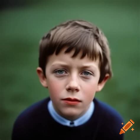 British boy with classic attire on Craiyon