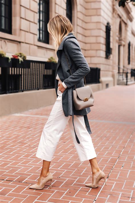 Winter White Corduroy Pants Styled for Work and Weekend - Fashion Jackson