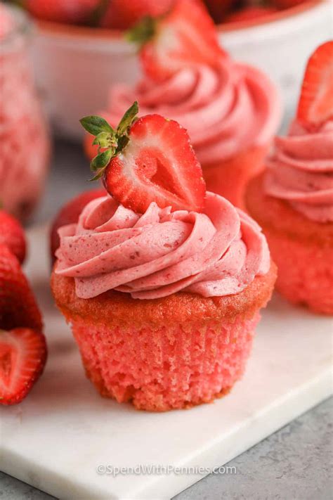 Strawberry Cupcake Recipes From Scratch