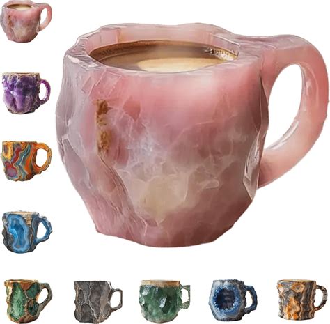 Mineral Crystal Coffee Mugs, 2025 New Crystal Mineral Coffee Mugs ...