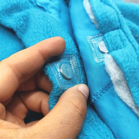 Strong Sew-in magnets for sewing in fabric | 12x3 mm. magnet in PVC-pocket