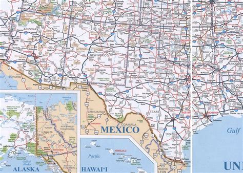Map of SouthWest USA