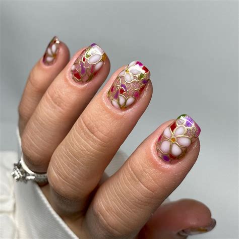 Stained Glass Nails at Paula Barnhart blog
