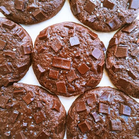 double chocolate miso chocolate chip cookies : r/dessert