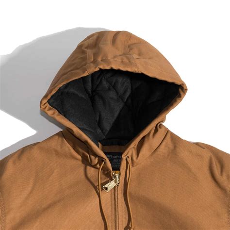 Carhartt（カーハート） Carhartt J140 ダックアクティブジャケット キルティングフランネル裏地 アメリカ製 ｜ メンズ S M L XL XXL MADE IN USA ...
