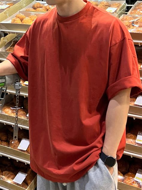 DAZY Homens Algodão Sólido Camiseta Ombro Caído | Cool outfits for men ...