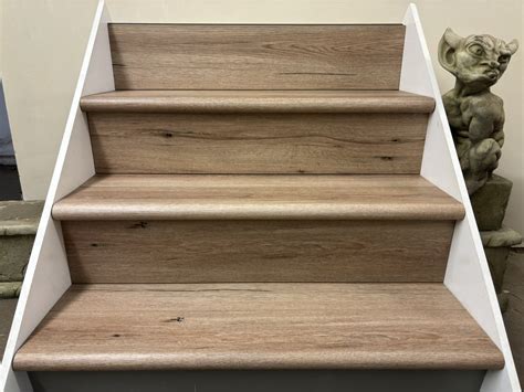 NEW Luxury Stair Cladding Kit 13 Treads And Risers LVT Ridged Core ...