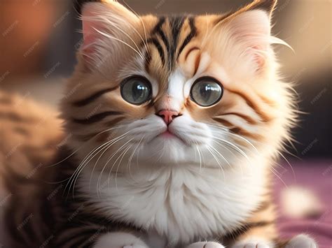 Premium AI Image | cute cat ai generated