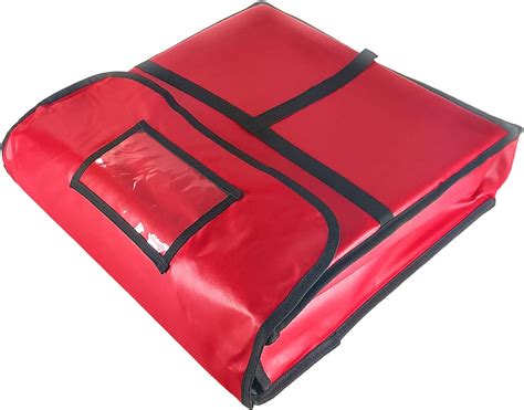 TrueCraftware- 20" x 20" Insulated Pizza Bag Holds 2 of 18" Pizza ...