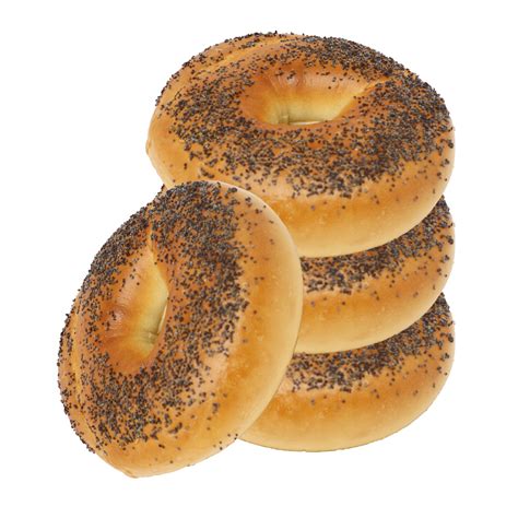 H-E-B Kosher Poppy Seed Bagels - Shop Bread at H-E-B