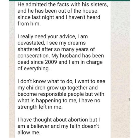 Mother narrates how her 17yr old son impregnated his own younger sisters