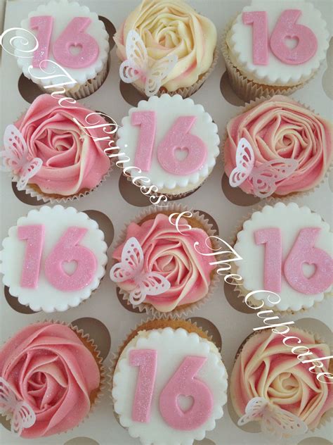 Sweet Sixteen Cupcake Cakes