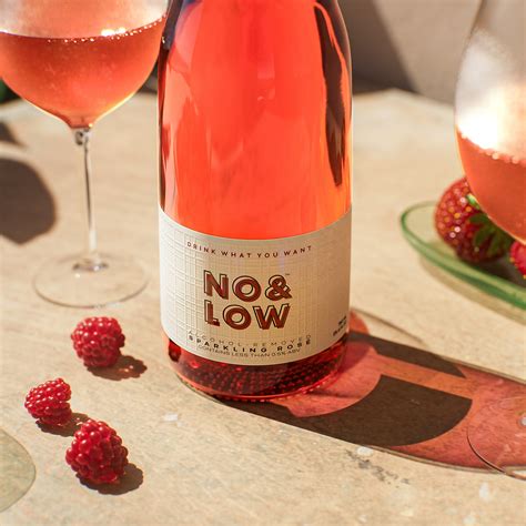 Non-Alcoholic Sparkling Rosé Wine - No & Low Sparkling Rosé · No & Low