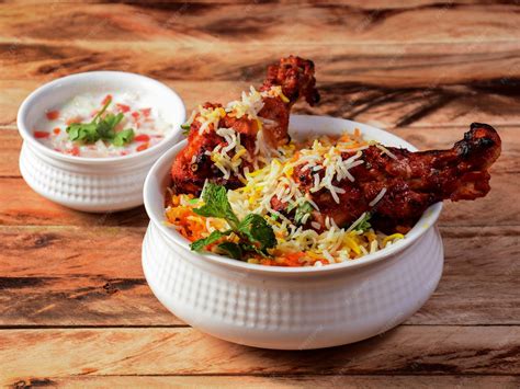 Tandoori Chicken Tikka Biryani