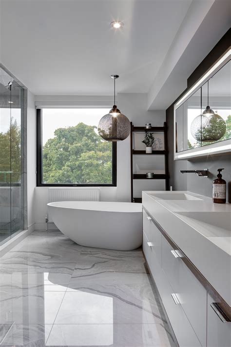 Modern Luxury White Bathroom Designs – BESTHOMISH