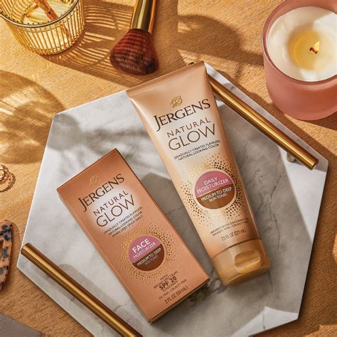 Jergens Natural Glow Daily Face Self Tanner Sunscreen, SPF 20, 2 OZ | Pick Up In Store TODAY at CVS