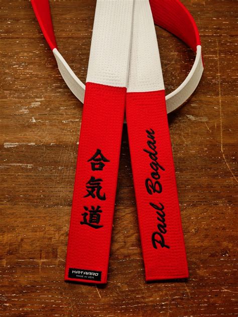 Karate Belt Embroidery Uk at Amanda Barbour blog