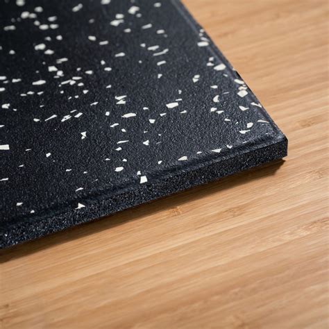 Premium 15MM EPDM Rubber Floor Mats With White Fleck - FITEK