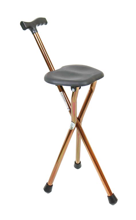 Amazon.com: Pepe - Folding Cane Chair (Height 32.2", Non-Adjustable ...