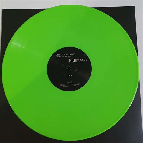 Billie Eilish Green Vinyl.(s)