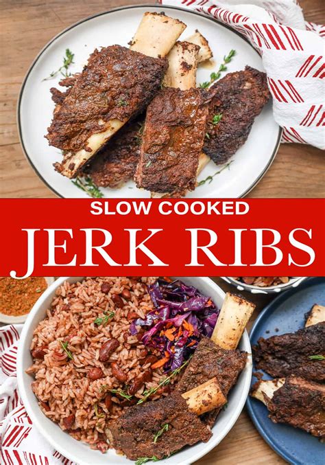 Jerk Ribs {Slow Cooker} - Savory Thoughts