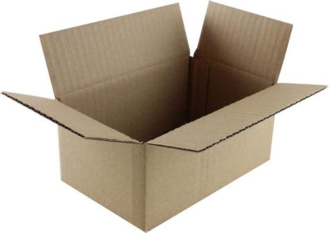 HGP 7" x 4" x 2", 100 pack, Corrugated Cardboard Shipping Mailing ...