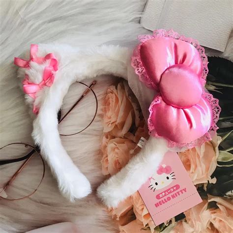 Sanrio Hello Kitty Headband With Ears - Twinkle Glory