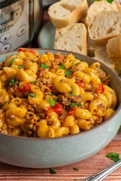 Crock Pot Hamburger Helper - Slow Cooker Meals