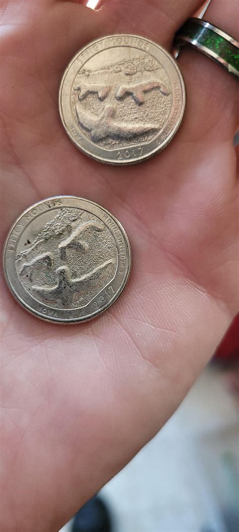 Why are just the animals messed up on these 2 quarters? : r/coins