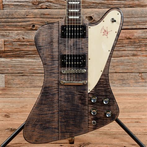 Gibson Custom Slash Firebird Aged Trans Black 2017 - Chicago Music Exchange